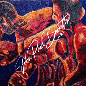 Boxers - original painting